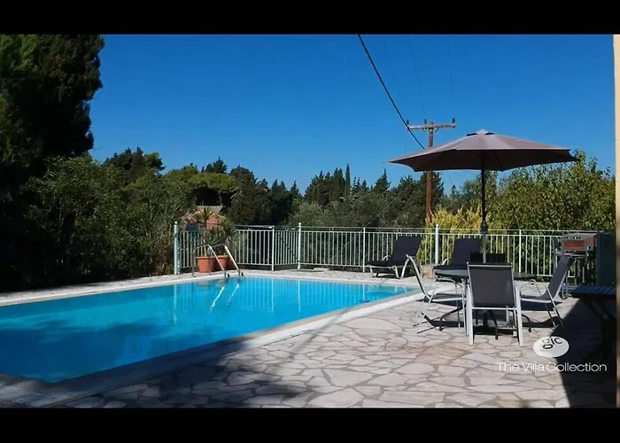 Gastouri Pascalia With Heated Pool In October And Views Villa *