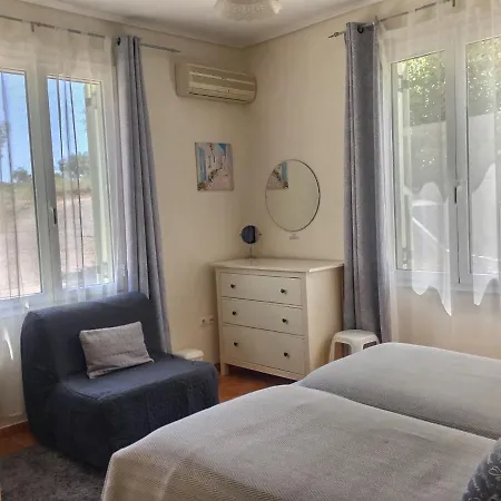 Villa Gastouri Pascalia With Heated Pool In October And Views Achílleion