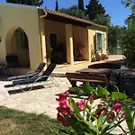 Villa Gastouri Pascalia With Heated Pool In October And Views Achílleion