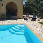 Villa Gastouri Pascalia With Heated Pool In October And Views *