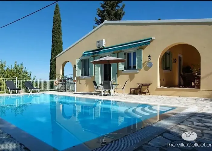 Gastouri Pascalia With Heated Pool In October And Views *