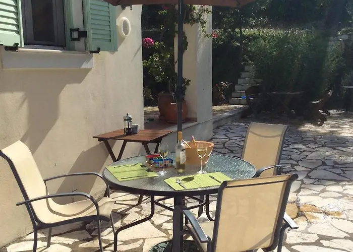 Villa Gastouri Pascalia With Heated Pool In October And Views Achílleion