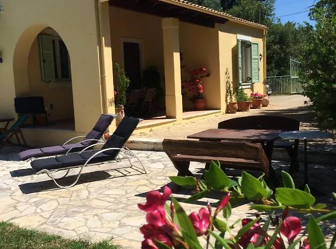 Villa Gastouri Pascalia With Heated Pool In October And Views Achílleion