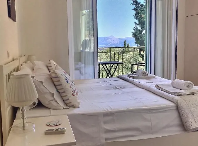 Gastouri Pascalia With Heated Pool In October And Views Villa Ahílio